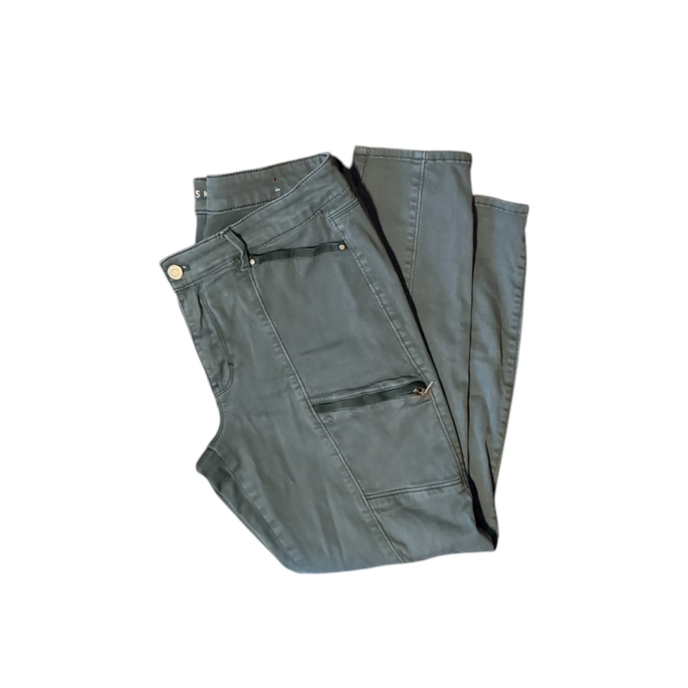 Motto Jeans White House Black Market The Skinny ankle Olive Green size 12